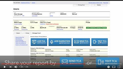 HOW TO create a Total Cost Analysis with LoanLogics