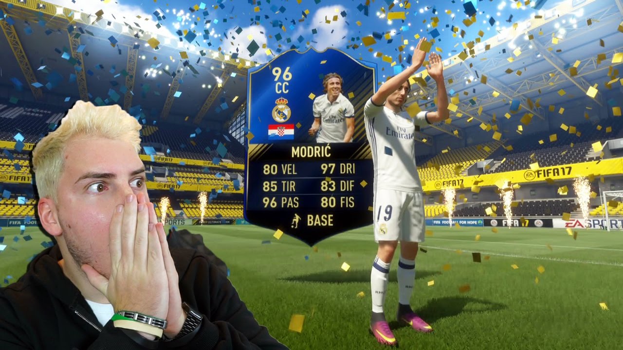 MODRIC TOTY IN A PACK!!! - HO TROVATO TUTTO!! - EPIC TOTY PACK OPENING - FIFA 17 ULTIMATE TEAM