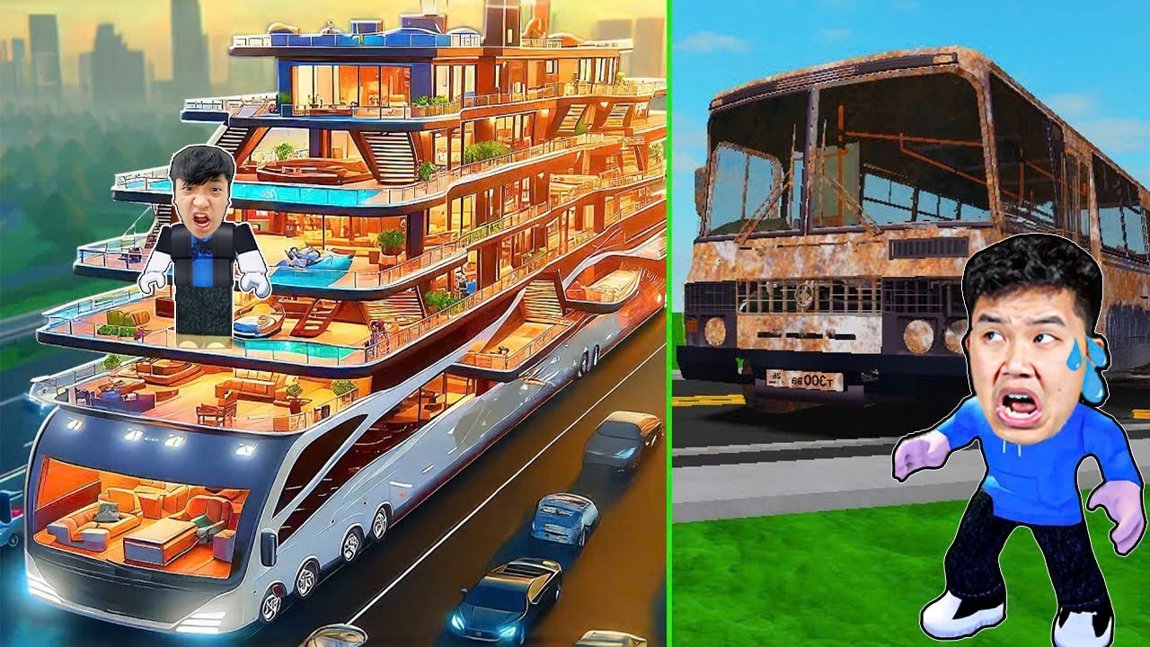 Bun Chế Tác Chiếc Xe Bus Bị Bỏ Hoang Thành Căn Biệt Thự Biết Đi Như Thế Nào ??