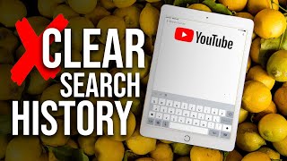 How to Delete Search History on Youtube iPad (clear, pause...)