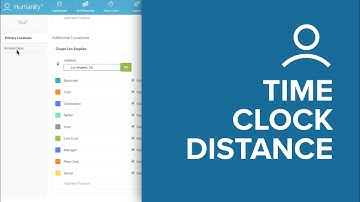 Humanity Platform Feature: Time Clock Distance Calculations
