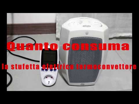 Quanto consuma la stufa elettrica