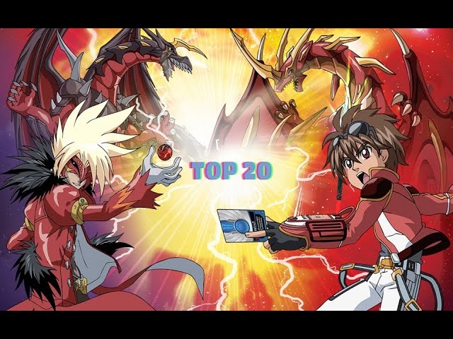 Bakugan - Top 25 Strong Characters. (Battle Brawlers) 