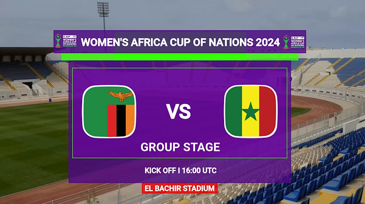 Zambia vs Senegal Women's || CAF Women's Africa Cup of Nations 2024 || Pre Match Analysis