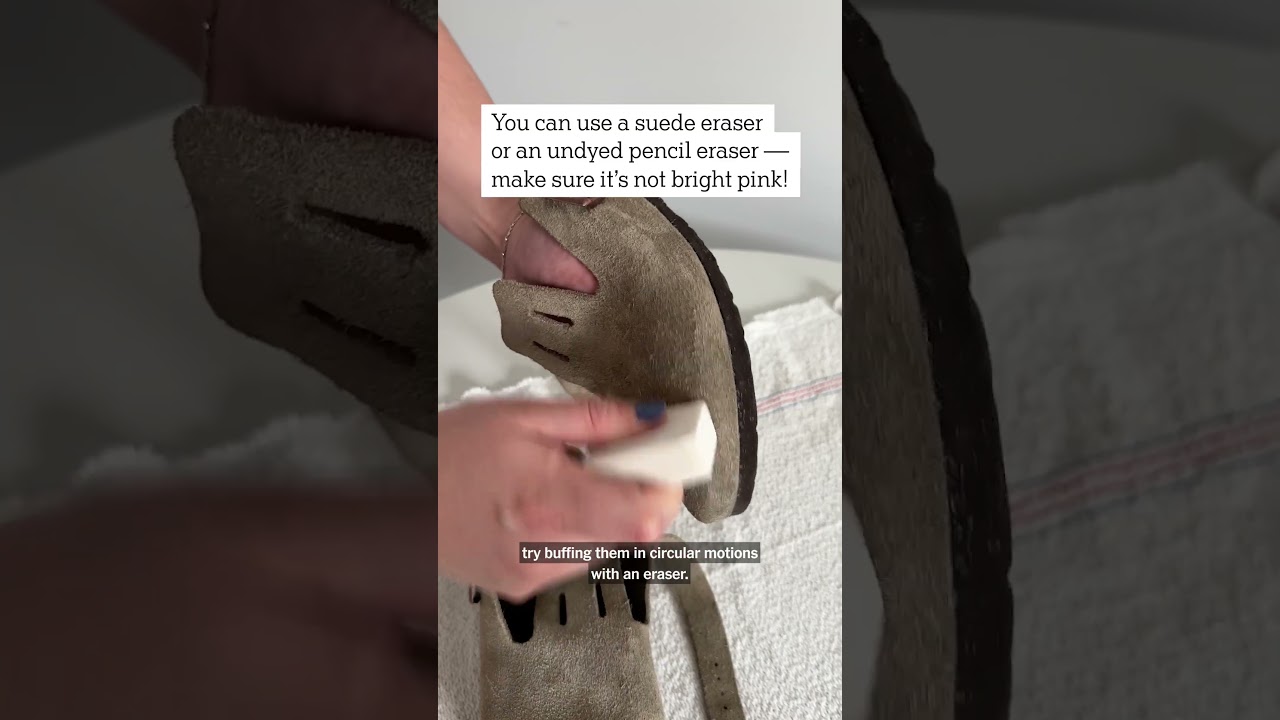 How to Clean Suede #cleaning