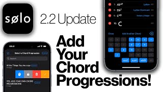 Add Your Chord Progressions In Solo App 2.2 | BIG UPDATES! screenshot 5