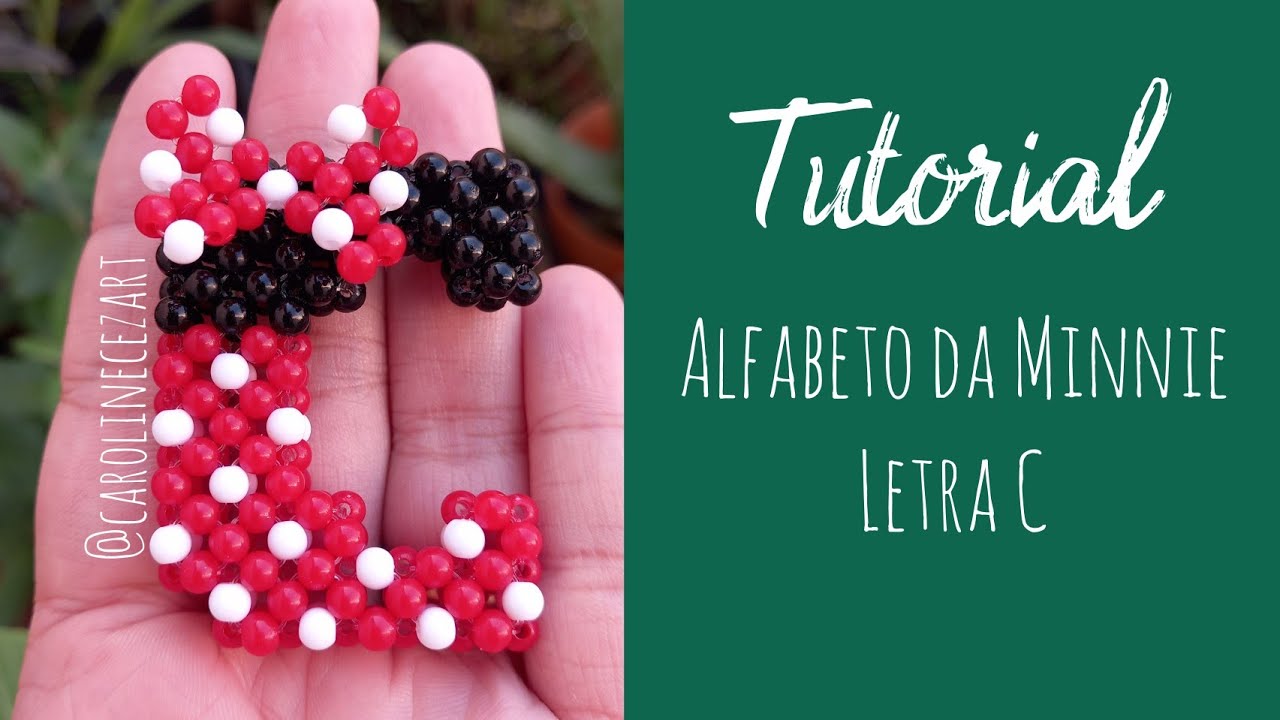 Letra C - Alfabeto da Minnie