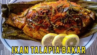 IKAN TALAPIA BAKAR ||  Resepi ringkas..#ikannila #ikantalapia