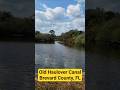 The Ruins of the Historic Old Haulover Canal #floridahistory
