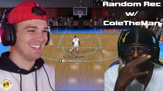 Playing with ColeTheMan in Random Rec! 🏀 | NBA 2k26