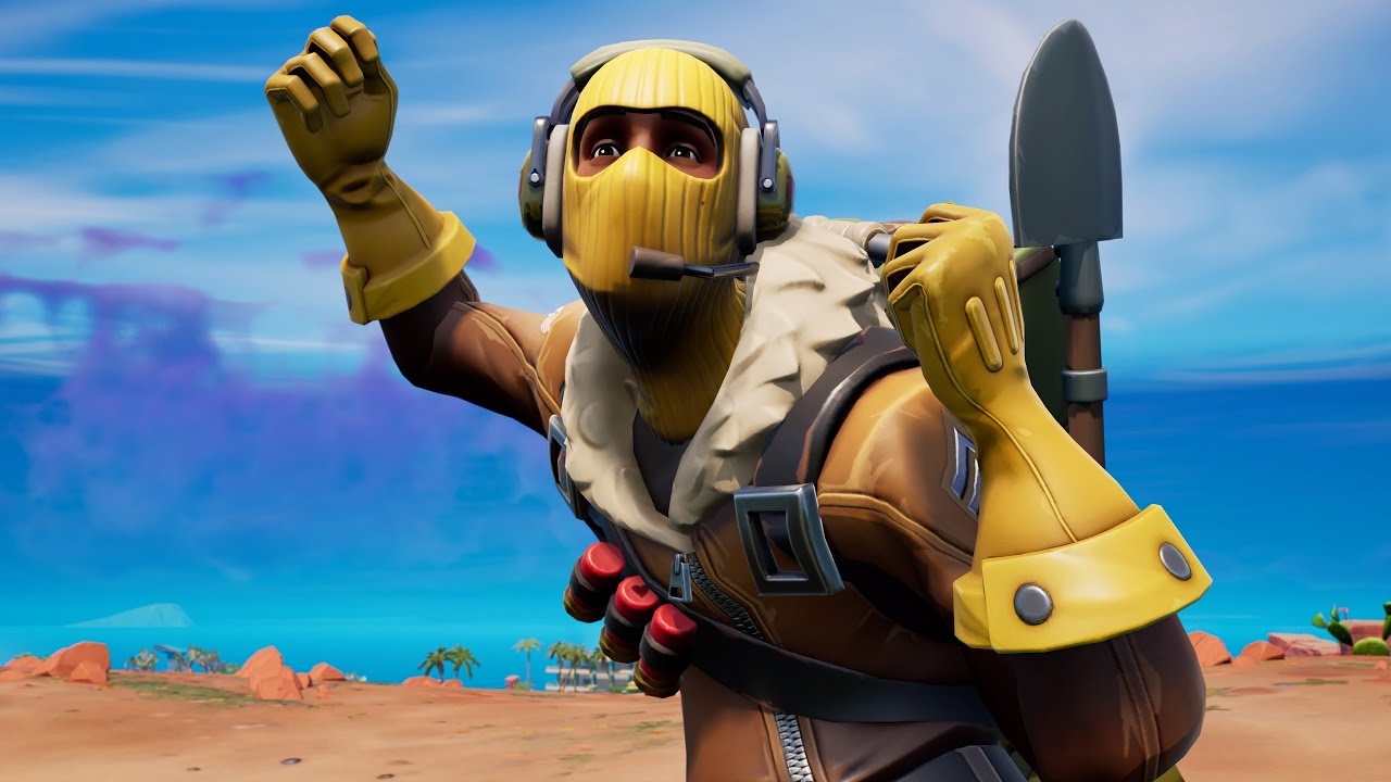 Fortnite Raptor Skin Review YouTube