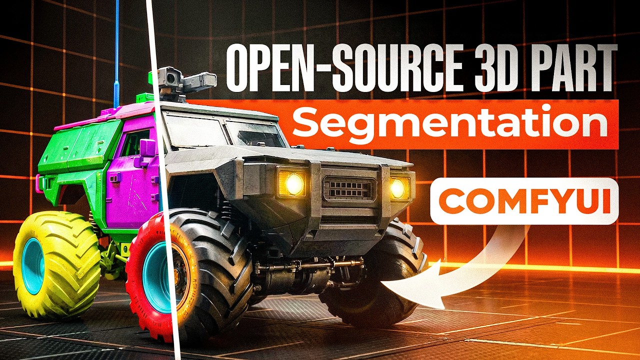 Open-Source 3D Part-Segmentation is FINALLY Here!