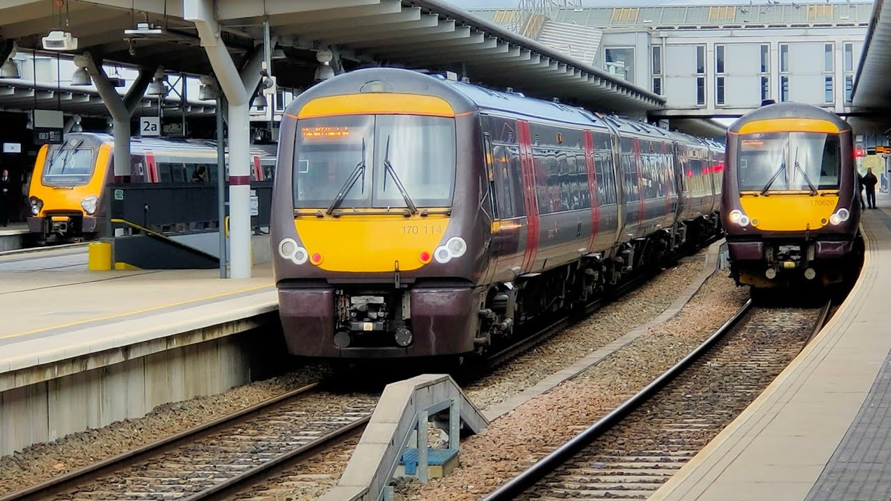 Trains at Derby - 06/04/2023