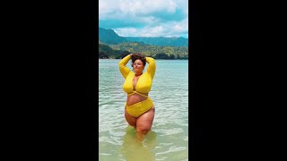 Nicole Johansson Curvy Model Plus Size Wiki | Body Positivity | Instagram Star | Fashion Model Bio