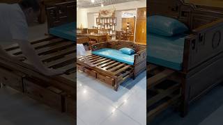 Smooth pull-out, instant bed #sofa #sofabed #home #furniture #livingroom #classicwood #homedesign