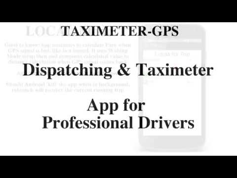 Таксометр-GPS-водій