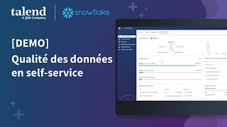 [DEMO] La qualité des données en mode self-service avec Talend sur Snowflake