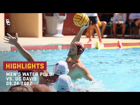 Men's Water Polo - USC 11, UC Davis 9: Highlights (9/24/22)