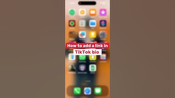 How to Add a Link in Tiktok Bio #Tiktok #Shorts