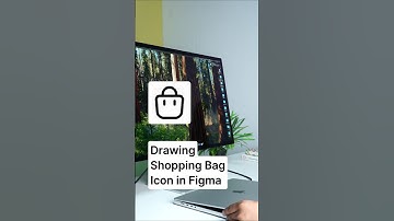 How to Draw Shopping Bag Icon in Figma | Figma Tutorial