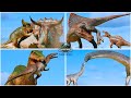 All Juvenile Big Dinosaurs Interactions Jurassic World Evolution 3