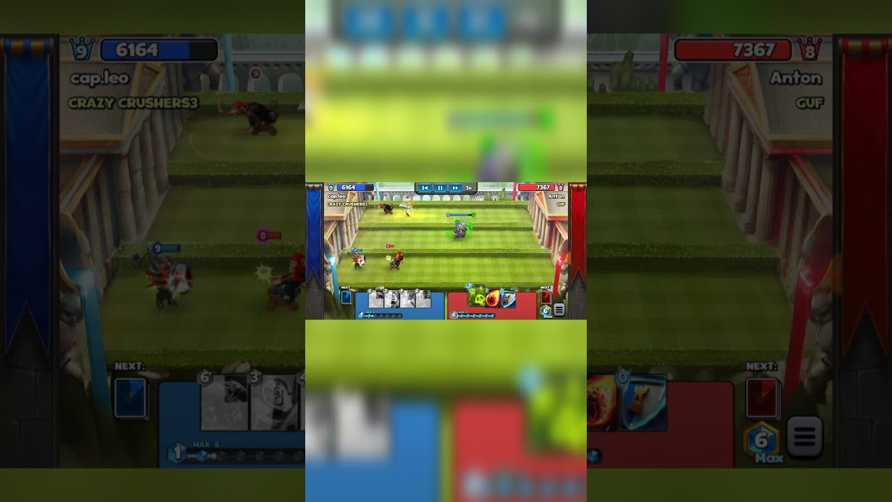 Castle Crush - Epic 🔥 Skull King Deck! - Castle Crush Gameplay 💥💣