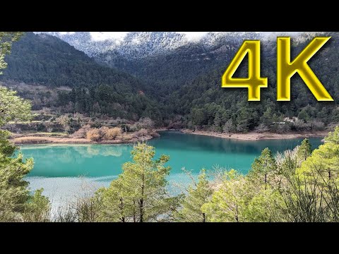 Λίμνη Τσιβλού - H Λίμνη Με Το Μαγικό Τοπίο, Που Σου Δημιουργεί Ψυχική Γαλήνη & Ηρεμία -  Αχαία - 4k