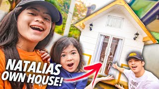 SURPRISING Natalia with her OWN NEW HOUSE!! | Ranz and Niana
