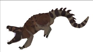 Barinasuchus run/walk test (DC2) 