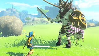 LESS THEN 5 SECONDS? Link Easily Kills Silver Lynel - Zelda Tears of the Kingdom