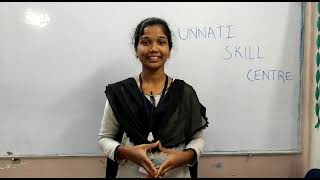 Gain Confidence | Enjoy Learning Experience | Jyoshnavi from Hyderabad 4th Batch | JOIN UNNATI screenshot 1