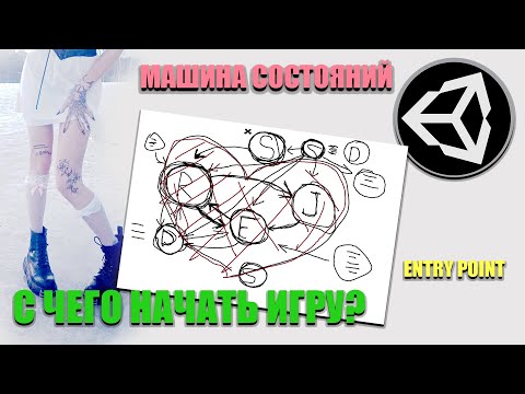 Видео: МАШИНА СОСТОЯНИЙ(FSM) UNITY для новичков, Точка входа в игру