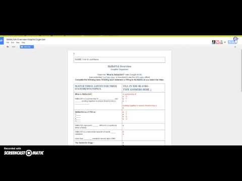 Submitting Assignment with Google Doc