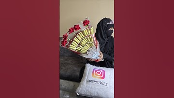 Money Bouquet Tutorial | Money Bouquet Making Video #youtubeshorts #craft #viralshort #shorts