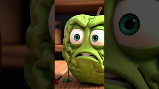 🍏 IL MISTERO DELLA MELA RUGOSA! 😱 LA BARZELLETTA DEL VERME ELEGANTE CHE TI FARÀ RIDERE DI CUORE! 🐛🎩