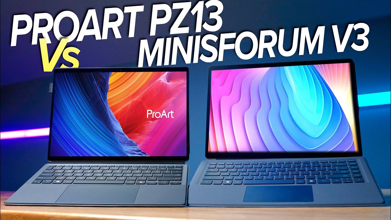Sorry, It’s WAY Better Best “Tablet PC” in 2024 | Minisforum V3 Vs Asus ProArt PZ13