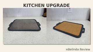 Double-Sided Titanium + Wood-Fiber Cutting Board Review
