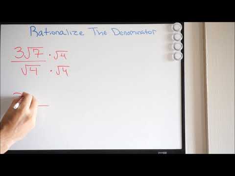 How to Rationalize the Denominator and Why - Square Roots