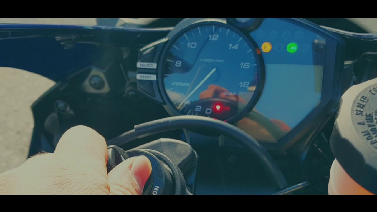2018 Yamaha R6 Blue Cinematic Film ( Yeni mavi r6) - YouTube