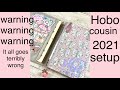 Hobonichi Cousin Avec || 2021 set up