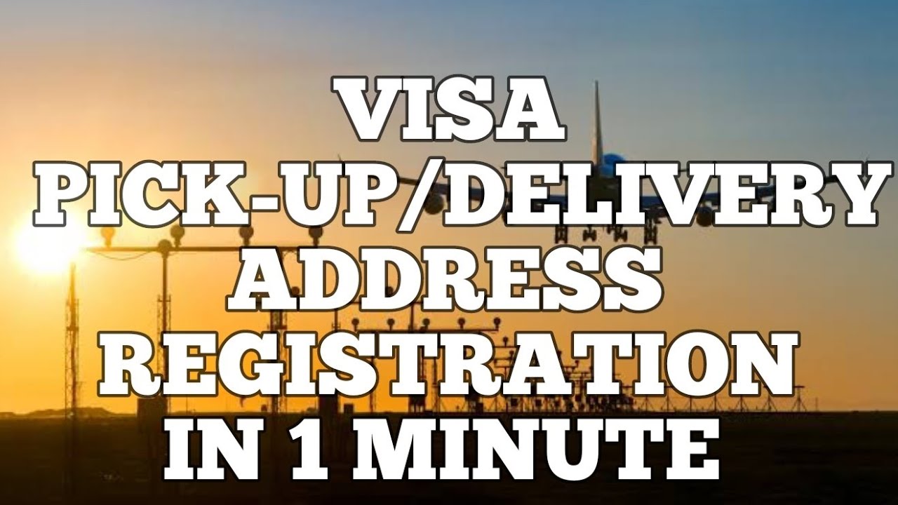 US VISA ADDRESS FOR DELIVERY PICKUP REGISTRATION YouTube US VISA ADDRESS FOR DELIVERY PICKUP REGISTRATION YouTube