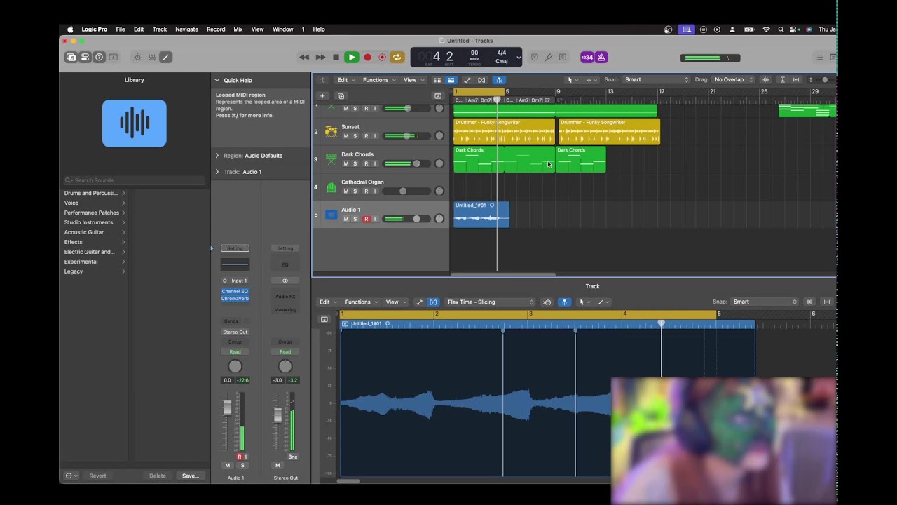 first stream music making