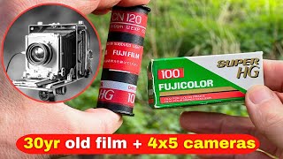 🟡 30yr Old Film + 3 LENSES (Leitz 150mm, Tessar 210mm, Symmar 210mm) (Intrepid 4x5 + 6x12)