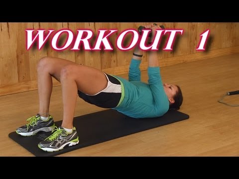 5 Minute Fat Burn Workout 1, Home Fitness Interval Training For Cardio & Strength Exercise