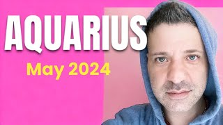 AQUARIUS May 2024 ♒ AMAZING NEWS! | Big & Beautiful Life Changes  Aquarius May Tarot Reading