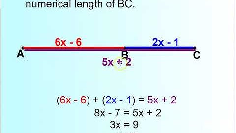 A short review of segment and angle addition