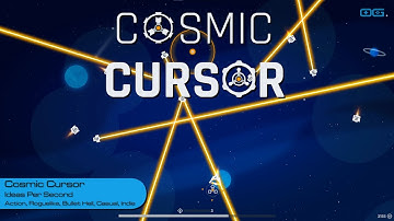 Cosmic Cursor: The Ultimate Minimalist Space Shooter! (Gameplay)