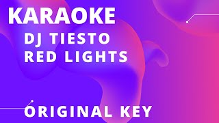 Download lagu Karaoke Dj Tiesto Red Lights