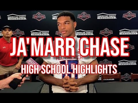 Ja'Marr Chase High School Highlights Show He Has Always Been Dominant