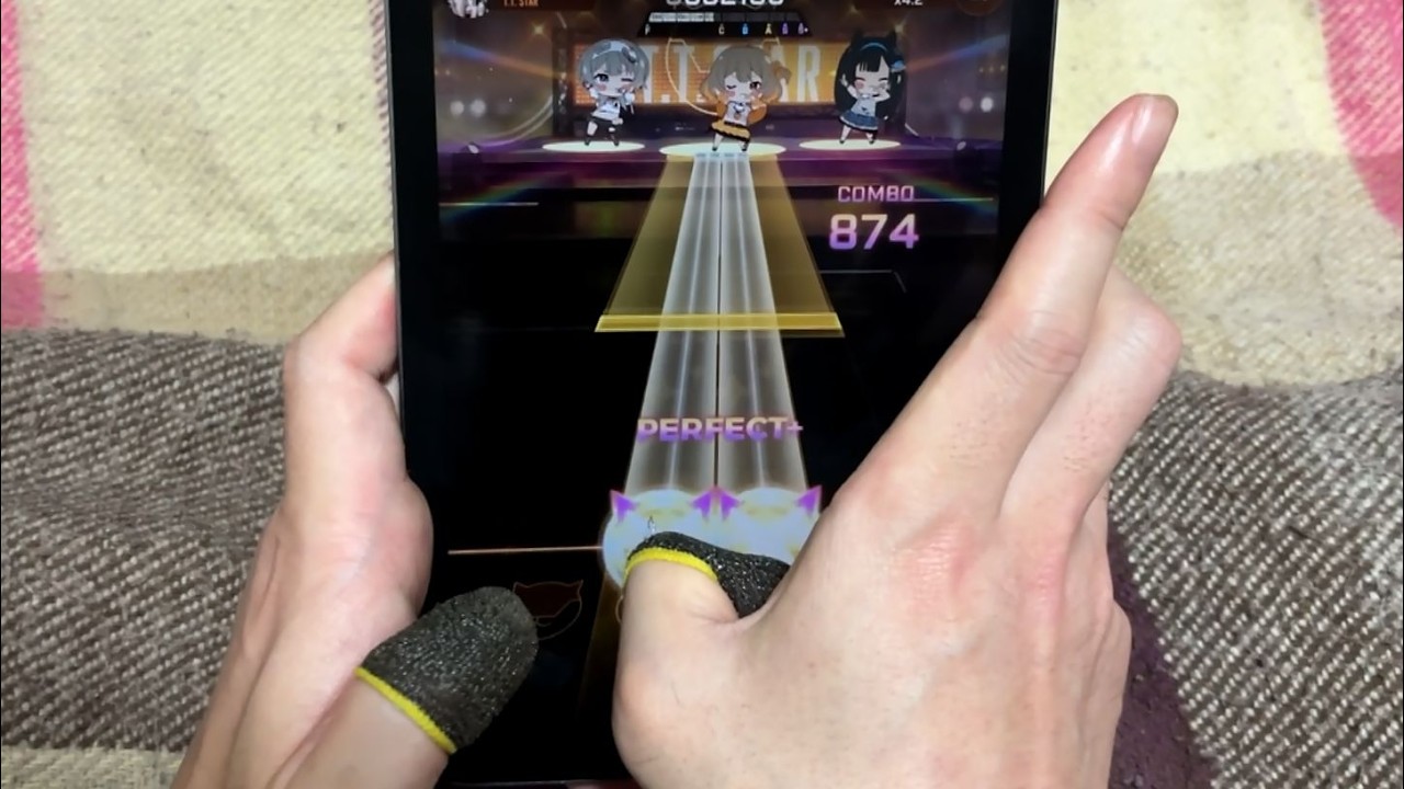 【メガニケ】All Eyes On Me / EXPERT　親指手元 AP【勝利の女神:NIKKE】#TracingTheStars